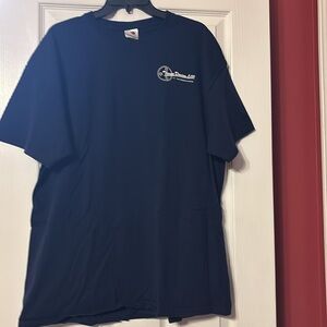 Thorpe designs LLC fire sprinklers Fruit of the Loom Deep Blue Tee 2XL